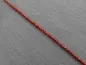 Preview: Facet-Polished glassbeads, Color: dark red, Size: ±2mm, Qty: 1 string ±200 pc.