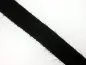 Preview: Leather Cord from coil, black, ±12.5x2mm, 10cm