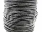 Preview: Aluminum wire wrapped in polyster, Color: black, Size: ±2mm, Qty: 1 Meter