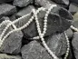 Preview: perles d'eau douce, Couleur: blanc, Taille: ±4mm, Quantite: chaîne ±36cm, (±76 piece)