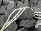 Preview: perles d'eau douce, Couleur: blanc, Taille: ±4mm, Quantite: chaîne ±36cm, (±71 piece)