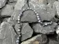 Preview: perles d'eau douce flat, Couleur: noir, Taille: ±6-7mm, Quantite: chaîne ±36cm, (±59 piece)
