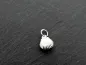 Preview: Silver Pendant Shell, Color: SILVER 925, Size: ±10x8x4mm, Qty: 1 pc.