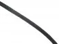 Mobile Preview: nappa Leder, Schlange Style, schwarz, ±6mm, 10cm