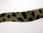 Preview: Leather Cord, panter, ±14x2mm, ±150cm