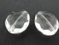 Preview: Crystal oval, ±25x17x12mm, crystal, 2 pcs.