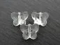 Preview: Crystal buterfly, ±12x15x8mm, crystal, 3 pc.
