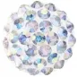Preview: Swarovski 86601 BeCharmed Cabochon Pavé, Color: Crystal AB, Size: 8mm (ss39), Qty: 1 pc.