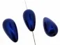 Mobile Preview: Miracle-Bead Perlen, Farbe: dunkel blau, Grösse: ±22x12mm, Menge: 1 Stk.