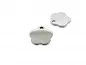 Preview: Stainless Steel Pendant, Color: Platinum, Size: ±14mm, Qty: 1 pc.
