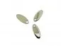 Preview: Stainless Steel Pendant, Color: Platinum, Size: ±12x5mm, Qty: 1 pc.