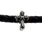 Preview: Stainless Steel Cross, Color: Platinum, Size: ±11x8mm, Qty: 1 pc.