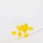 Preview: Glassbeads Olive, color yellow, ±7x5mm, 100 pc.