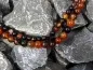 Preview: Dream Agate, pierre semi précieuse, Couleur: multi, Taille: 4mm, Quantite: chaîne ± 40cm, (±90 piece)