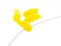 Preview: Glas Banane, Farbe: Gelb, Grösse: ±7mm, Menge: 10 Stk.