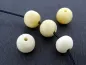 Preview: Bone Beads cylinder, Color: beige, Size: ±12x14mm, Qty: 3 pc.