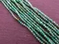 Preview: Green Agate Faceted, Semi-Precious Stone, Color: green, Size: ±2mm, Qty: 1 string ±39cm