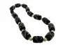 Preview: perle tube, Couleur: noir, Taille: ±22x15mm, Quantite: 5 piece