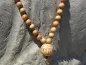 Mobile Preview: Prayer Beads, Mala hand knotted, Color: brown, Size: ±107cm, Qty: 1 pc.