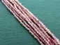 Preview: Pink Tourmaline facetté, pierre semi-précieuse, Couleur: pink, Taille: ±2mm, Quantité: 1 chain ±39cm