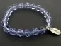 Preview: Swarovski Bracelet 10 mm in Light Sapphire