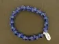Preview: Swarovski Bracelet 10 mm in Capri Blue
