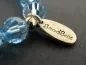 Preview: Swarovski Bracelet 10 mm in Aquamarine