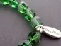 Preview: Swarovski Bracelet 10 mm in Dark Moss Green