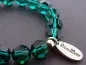 Preview: Swarovski Bracelet 10 mm in Emerald