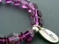 Preview: Swarovski Armband 10 mm in Amethyst