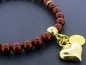Mobile Preview: Swarovski Crystal Pearls 6mm Bracelet, Bordeaux