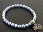Preview: Swarovski Crystal Pearls 6mm Bracelet, Mauve