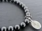 Preview: Swarovski Crystal Pearls 6mm Bracelet, Black Pearl