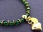 Preview: Swarovski Bracelet 6 mm in Fern Green