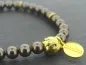 Preview: Swarovski Crystal Pearls 6mm Bracelet, Brown