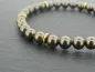 Preview: Swarovski Crystal Pearls 6mm Bracelet, Brown