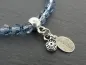 Preview: Swarovski Bracelet 6 mm in Denim Blue