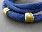 Preview: Wrap bracelet blue