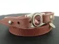 Preview: LEDER-Wickel Armband in rosa