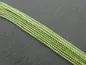 Preview: Zirkonia Perlen, Farbe: hell grün, Grösse: ±2.2mm, Menge: 1 strang ±40cm (±170 Stk.)
