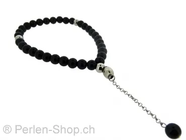 Prayer Beads, Tesbih – Misbaha, Color: black, Size: ±33cm, Qty: 1 pc.