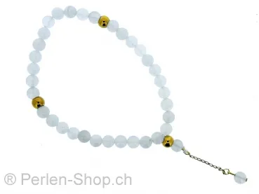 Prayer Beads, Tesbih – Misbaha, Color: white, Size: ±40cm, Qty: 1 pc.