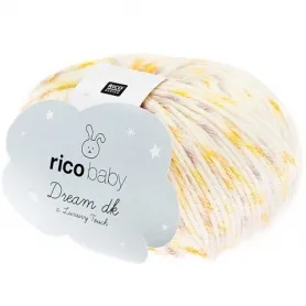 Rico Design Laine Baby Dream Luxury Touch DK 50g Pastellkonfetti