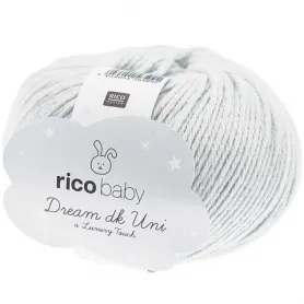 Rico Design Wool Baby Dream Uni Luxury Touch DK 50g Hellblau