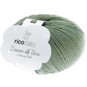 Rico Design Wolle Baby Dream Uni Luxury Touch DK 50g, Efeu