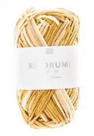 Rico Creative Ricorumi DK 25 g, print mustard mix