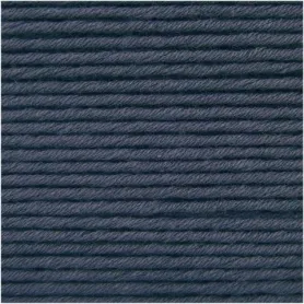 Rico Design Essentials Organic Cotton aran, nachtblau, 50g/90m