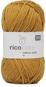 Rico Design Wool Baby Cotton Soft DK 50g Senf