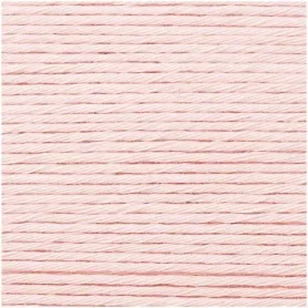 Rico Creative Cotton Aran, pastellrosa, Model: 50 g, 85 m, 100 % CO gaze