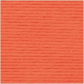 Rico Creative Cotton Aran, orange 50 g, 85 m, 100 % CO gaze